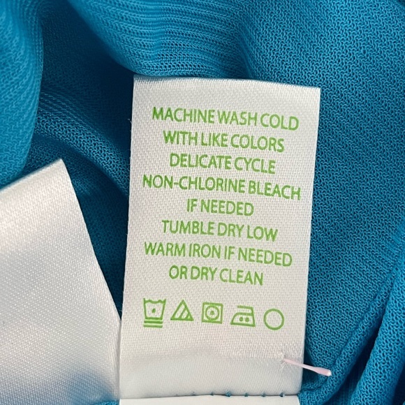 Lilly Pulitzer Ariel Blue Charlena 3/4 Sleeve Dress Size‎ XXS - Picture 16 of 16